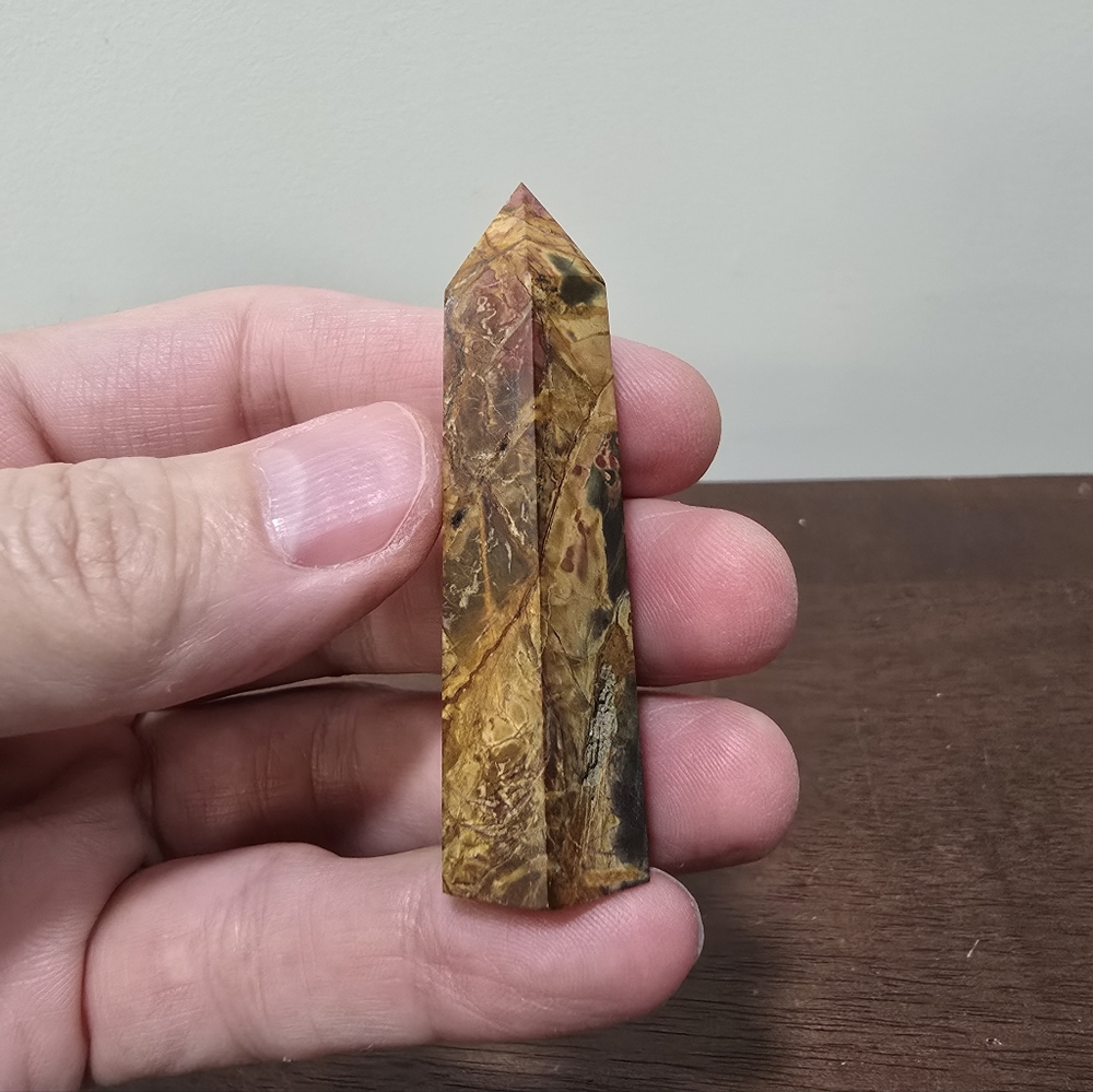 Red Creek Jasper Crystal Tower #E